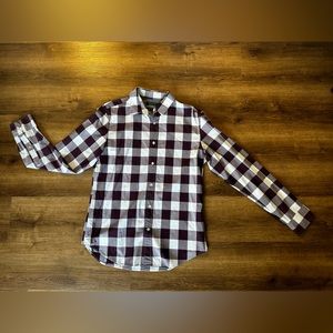 Banana Republic Checkered Button Up - Grant Fit